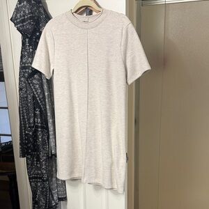 Zara Beige Knit Sweater Dress